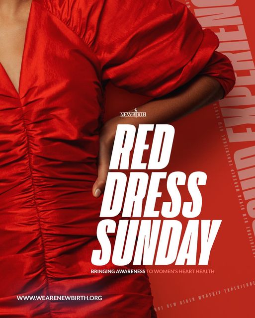 Red Dress Sunday NEWBIRTH